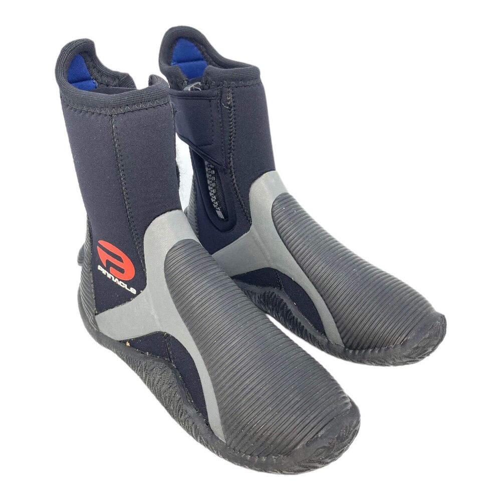 Pinnacle Women's Apex XT 6mm Nylon High-Top Diving Boots JQ2 Black Size US: 4